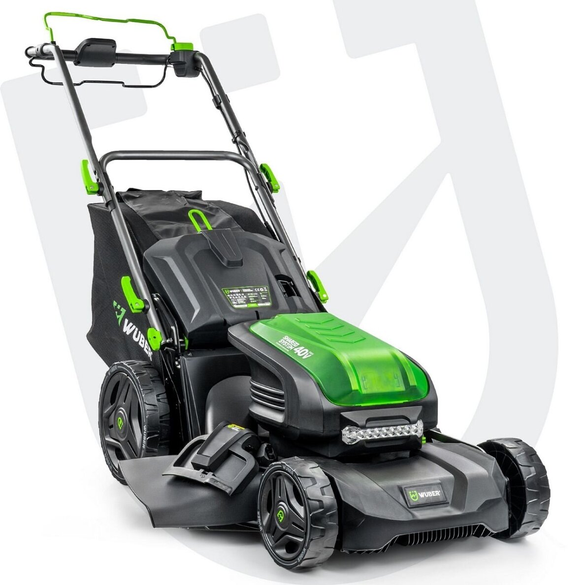40 V akumuliatorinė vejapjovė Wuber W05805, 47 cm 12