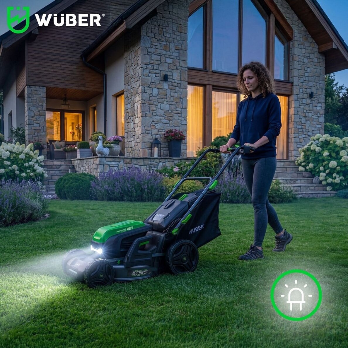 40 V akumuliatorinė vejapjovė Wuber W05805, 47 cm 7 40 V akumuliatorinė vejapjovė Wuber W05805, 47 cm 7