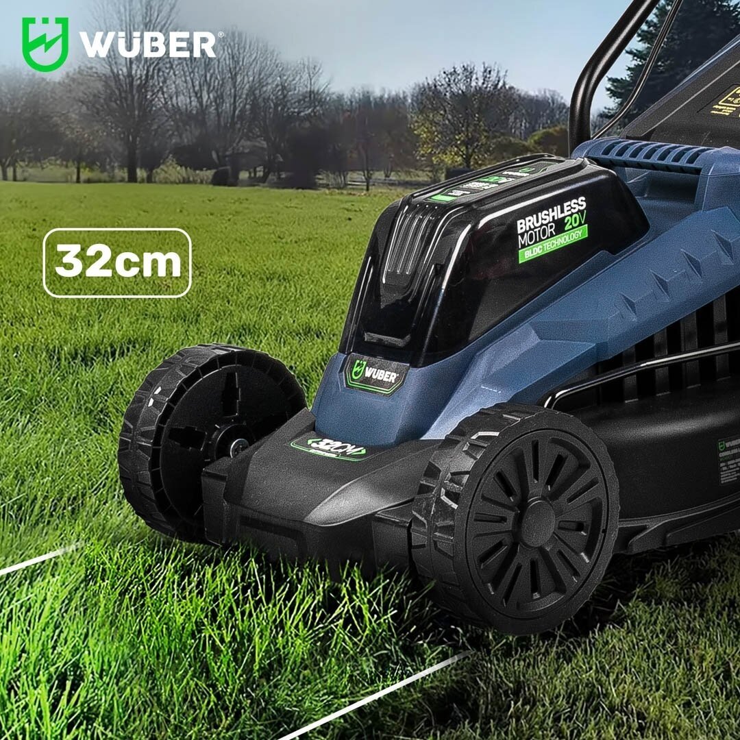Akumuliatorinė vejapjovė Wuber W04801, 32 cm; 20 V; su akumuliatoriumi ir įkrovikliu 6