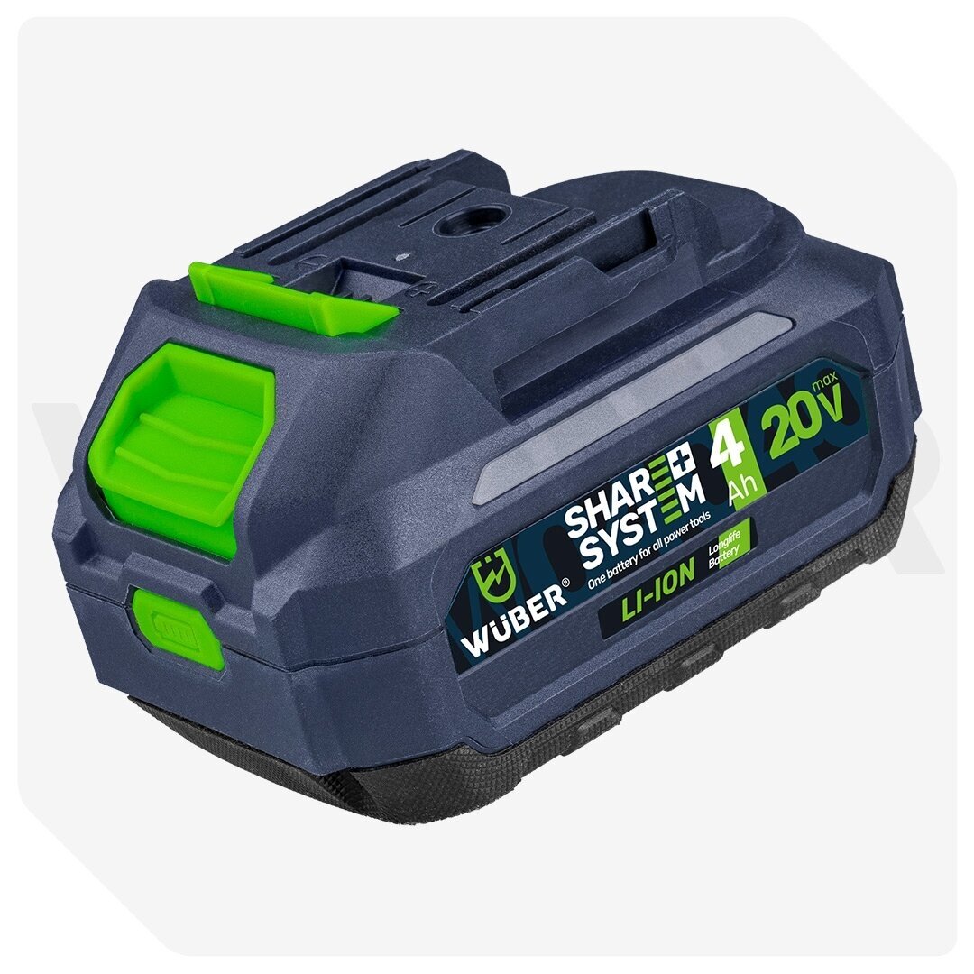 Akumuliatorinis dažų purkštuvas Wuber W04324, 20V Li-ion, 4,0 Ah 10