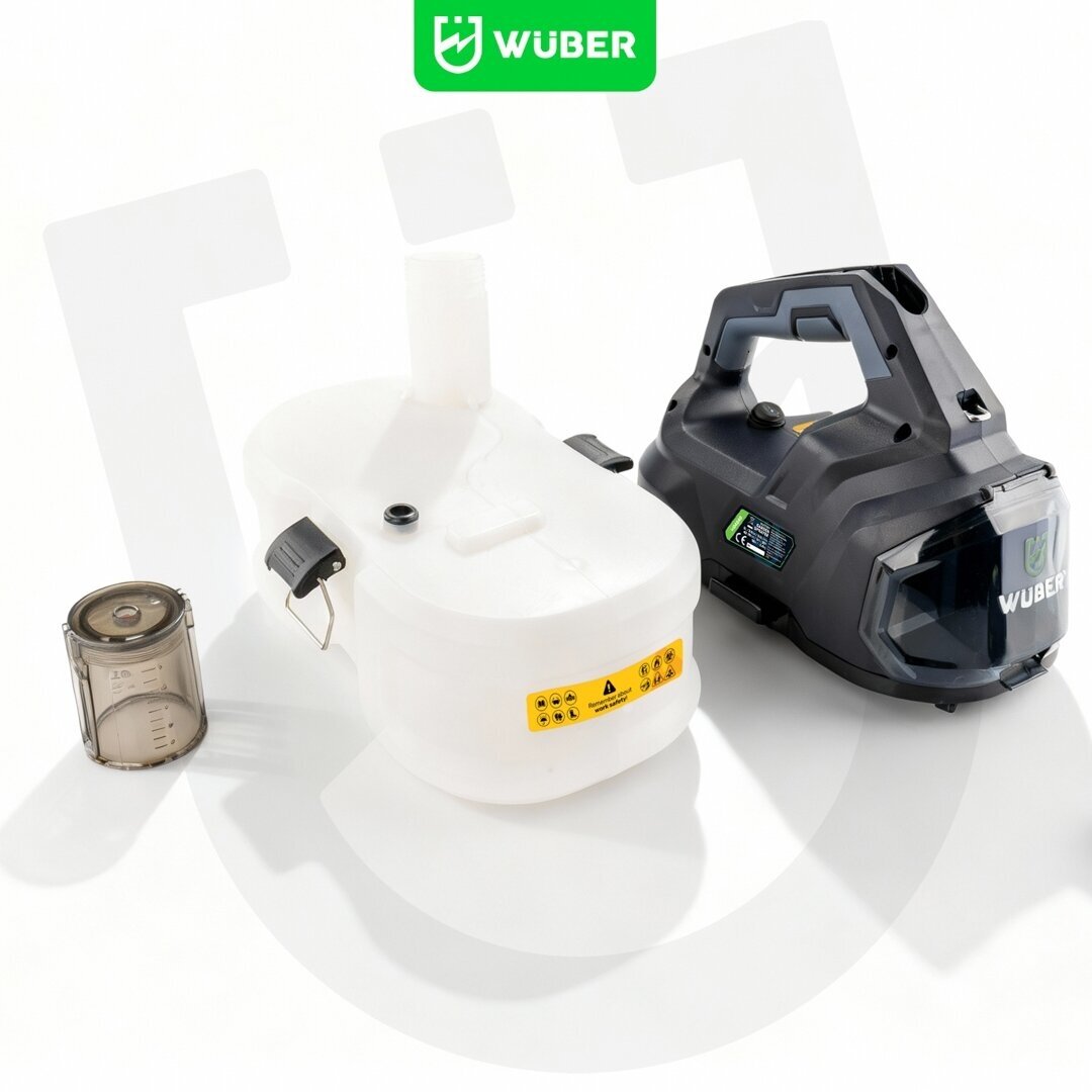 Akumuliatorinis slėginis purkštuvas Wuber 5l 20V su 4,0Ah baterija 6