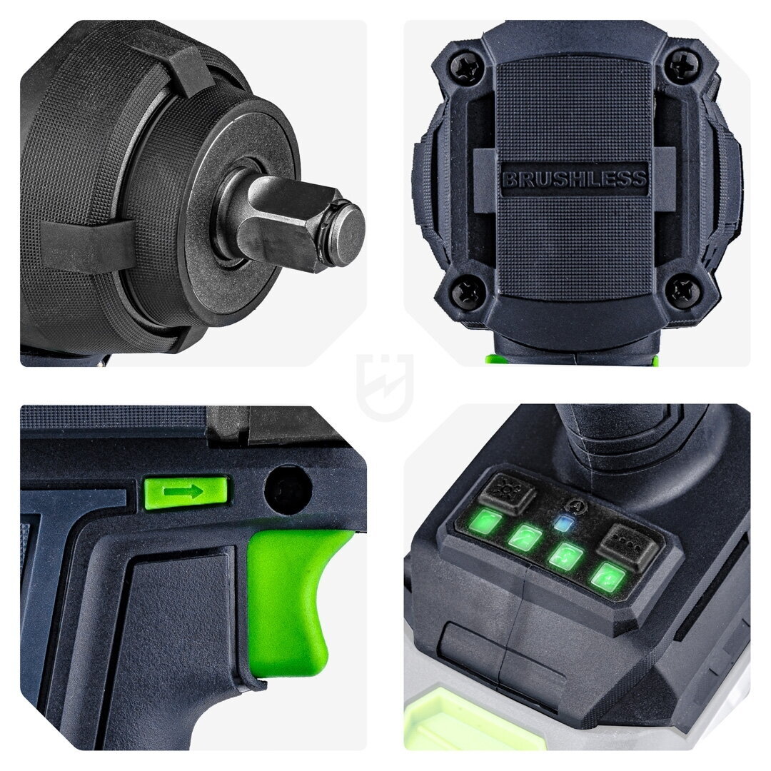 Akumuliatorinis suktuvas Wuber 20V Li-ion Brushless (Be akumuliatoriaus ir įkroviklio) 10