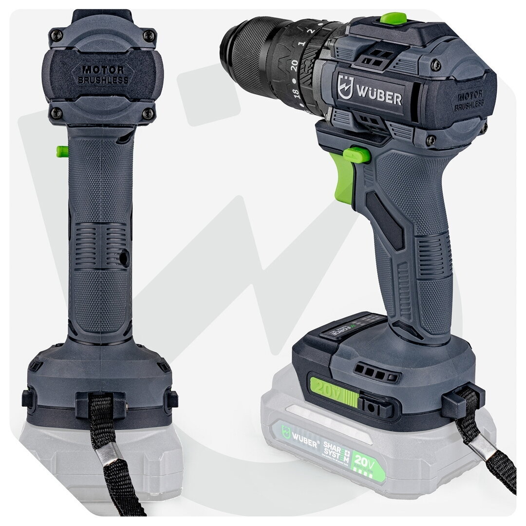 Akumuliatorinis suktuvas Wuber 20V Li-ion Brushless (Be akumuliatoriaus ir įkroviklio) 3