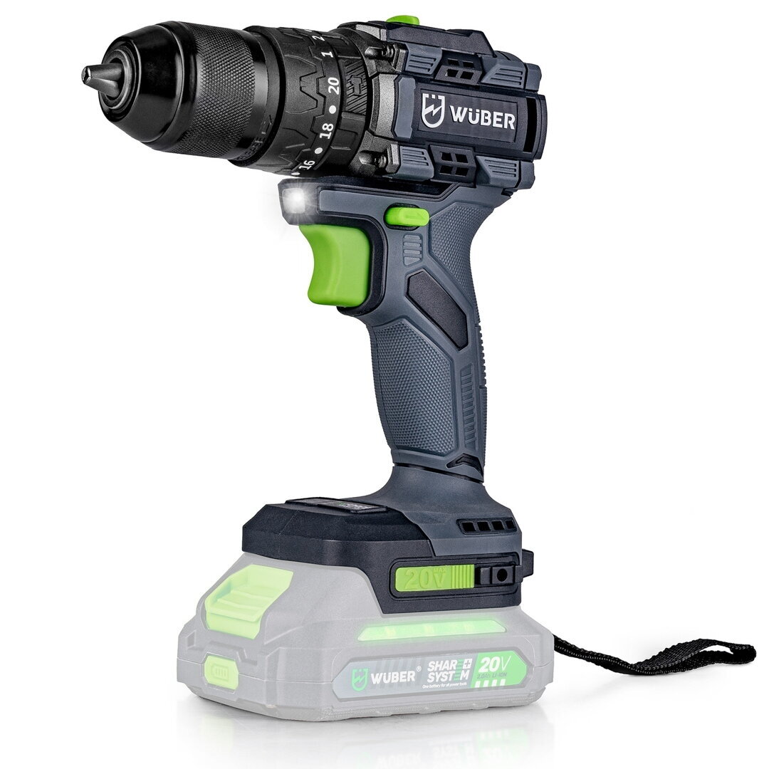 Akumuliatorinis suktuvas Wuber 20V Li-ion Brushless (Be akumuliatoriaus ir įkroviklio)