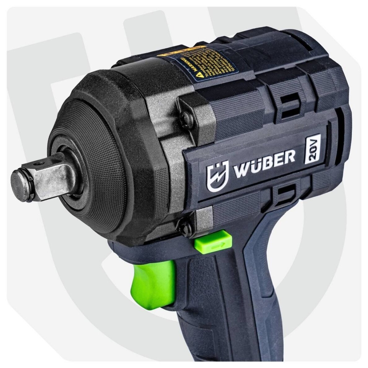 Akumuliatorinis smūginis veržliasukis Wuber 20V, 600 Nm (be akumuliatoriaus ir ikroviklio) 7