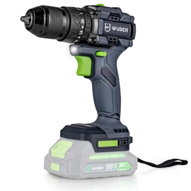Akumuliatorinis suktuvas Wuber 20V Li-ion Brushless (Be akumuliatoriaus ir įkroviklio) Akumuliatorinis suktuvas Wuber 20V Li-ion Brushless (Be akumuliatoriaus ir įkroviklio)