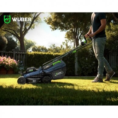 Akumuliatorinė vejapjovė Wuber W04801, 32 cm; 20 V; su akumuliatoriumi ir įkrovikliu 12 Akumuliatorinė vejapjovė Wuber W04801, 32 cm; 20 V; su akumuliatoriumi ir įkrovikliu 12