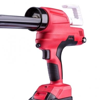 Akumuliatorinis pistoletas hermetikams Worcraft 20V LI-ION 2 Akumuliatorinis pistoletas hermetikams Worcraft 20V LI-ION 2