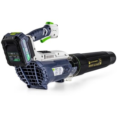Akumuliatorinis lapų pūstuvas Wuber W04401 su baterija ir įkrovikliu 4