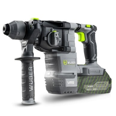 Akumuliatorinis perforatorius Wuber 20V, SDS-plus 2,8 J (be akumuliatoriaus ir įkroviklio)