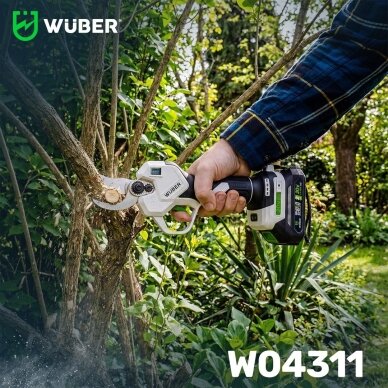 Akumuliatorinis sekatorius Wuber 20 V (be akumuliatoriaus) 2
