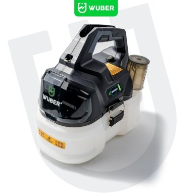 Akumuliatorinis slėginis purkštuvas Wuber 5l 20V su 4,0Ah baterija 10