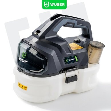 Akumuliatorinis slėginis purkštuvas Wuber 5l 20V su 4,0Ah baterija 2