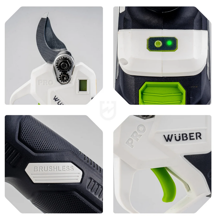 Akumuliatorinis sekatorius Wuber 20 V su 4,0Ah baterija 12 Akumuliatorinis sekatorius Wuber 20 V su 4,0Ah baterija 12