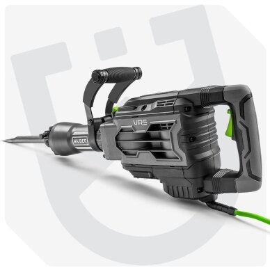Atskėlimo plaktukas Wuber 1900 W, 60 J, HEX 30mm 12 Atskėlimo plaktukas Wuber 1900 W, 60 J, HEX 30mm 12