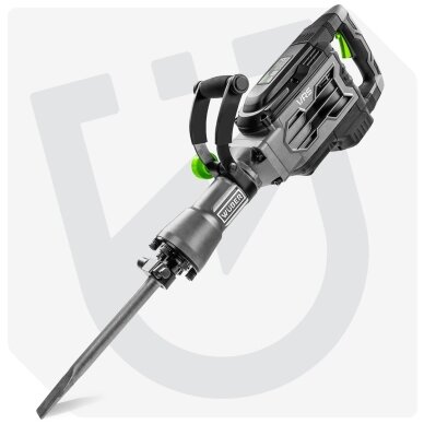 Atskėlimo plaktukas Wuber 1900 W, 60 J, HEX 30mm 7 Atskėlimo plaktukas Wuber 1900 W, 60 J, HEX 30mm 7