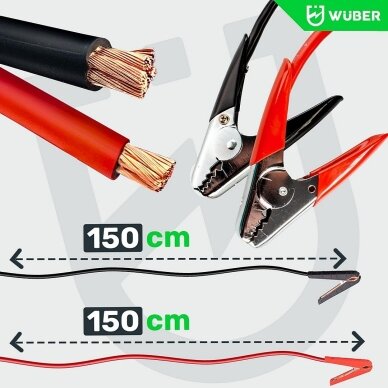 Automatinis akumuliatoriaus įkroviklis su paleidimo funkcija Wuber W14016, 200A 12 Automatinis akumuliatoriaus įkroviklis su paleidimo funkcija Wuber W14016, 200A 12
