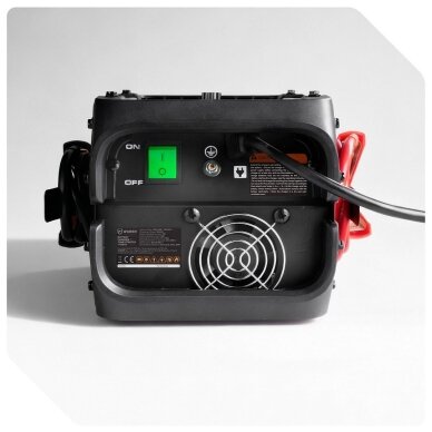 Automatinis akumuliatoriaus įkroviklis su paleidimo funkcija Wuber W14016, 200A 3 Automatinis akumuliatoriaus įkroviklis su paleidimo funkcija Wuber W14016, 200A 3