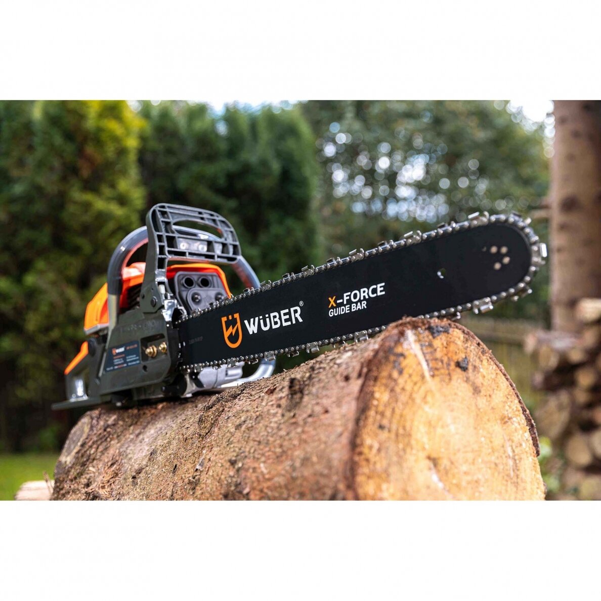 Benzininis grandininis pjūklas WUBER 16"-18" 3,8 kW/5,2AG 15