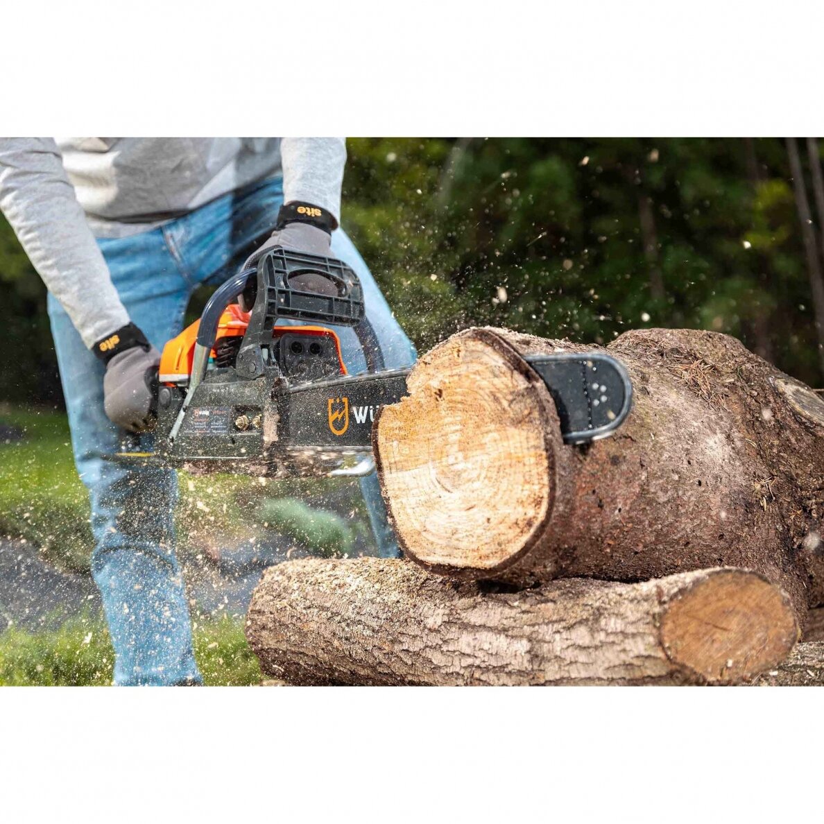 Benzininis grandininis pjūklas WUBER 16"-18" 3,8 kW/5,2AG 16 Benzininis grandininis pjūklas WUBER 16"-18" 3,8 kW/5,2AG 16