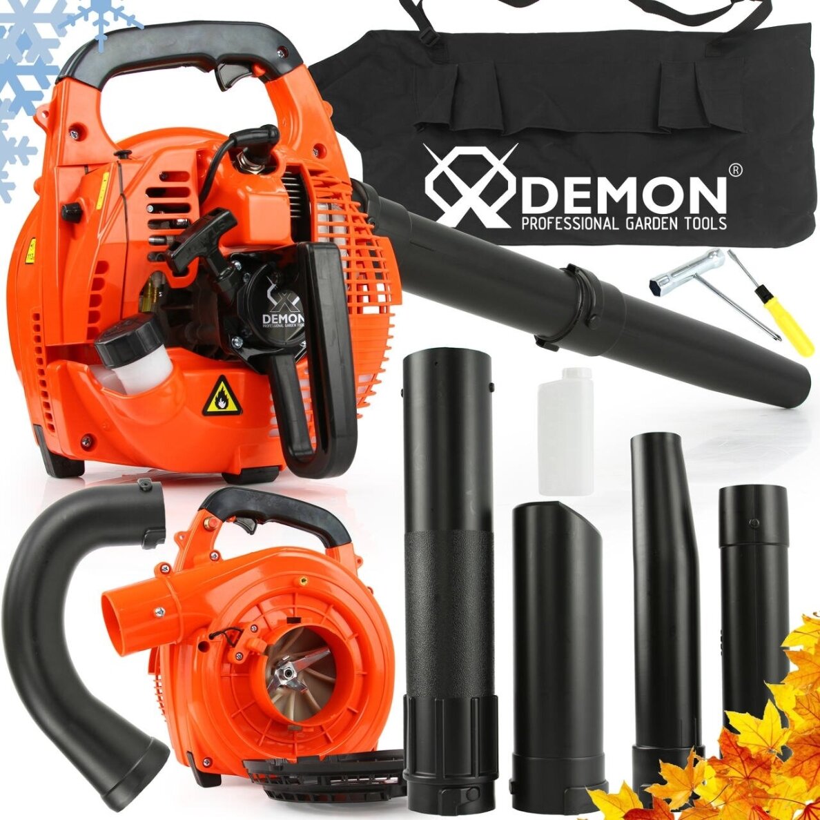 Benzininis lapų pūstuvas/siurblys Demon M88175 6 Benzininis lapų pūstuvas/siurblys Demon M88175 6