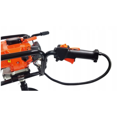 Dviejų asmenų benzininis žemės grąžtas Demon M84001, su trim grąžtais 5 Dviejų asmenų benzininis žemės grąžtas Demon M84001, su trim grąžtais 5