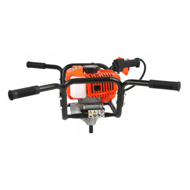 Dviejų asmenų benzininis žemės grąžtas Demon M84001, su trim grąžtais 7