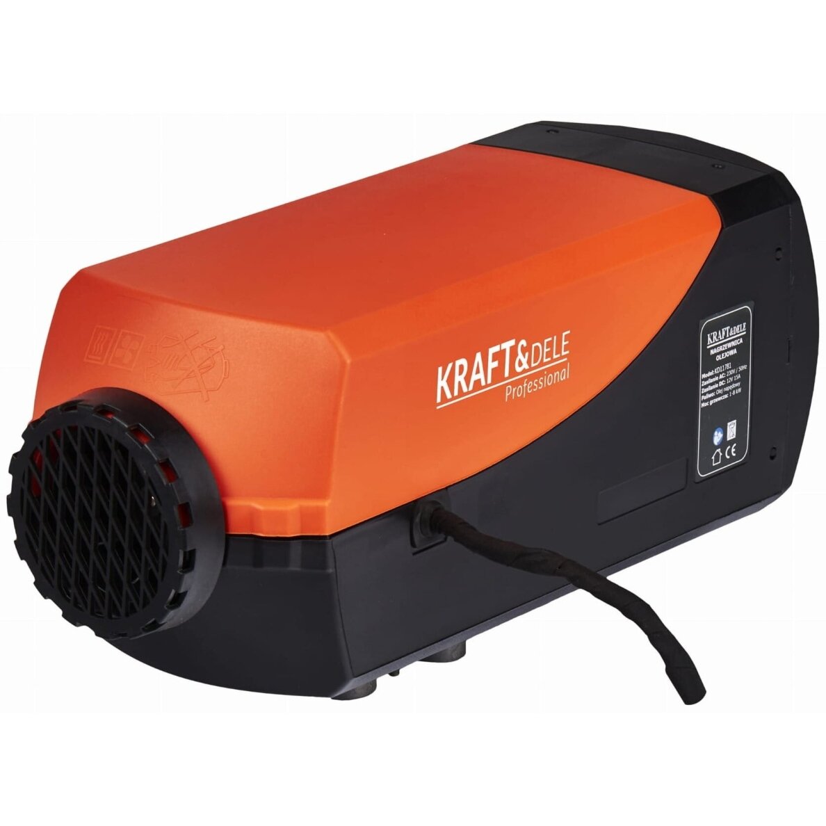 Dyzelinis oro šildytuvas Kraft & Dele  KD11781, 8kW 12V/15V 1