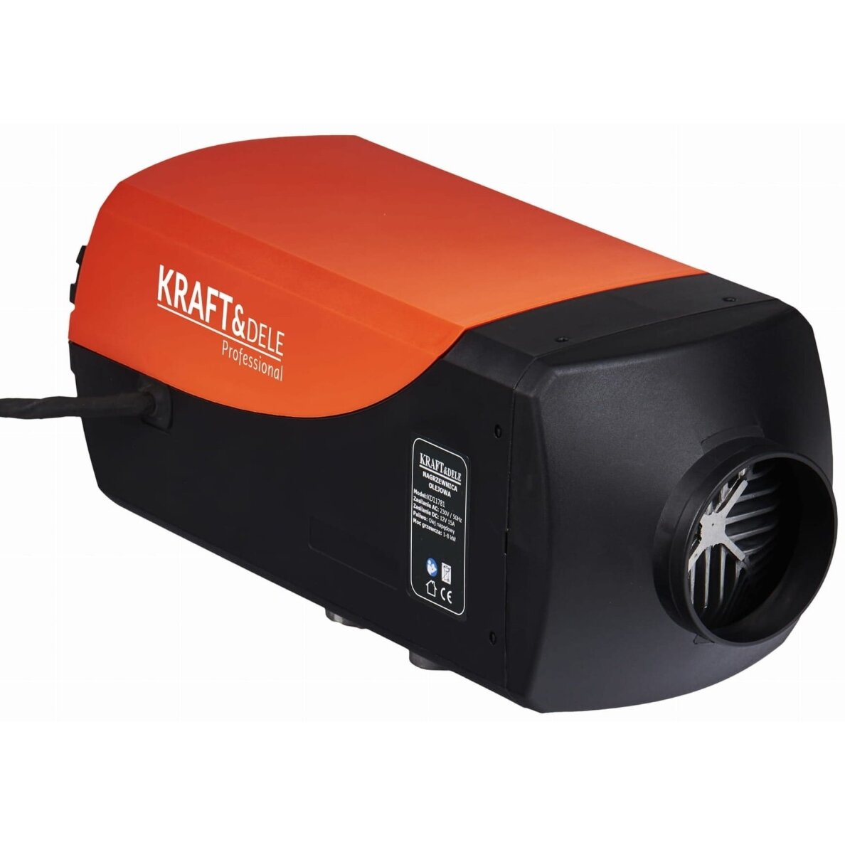 Dyzelinis oro šildytuvas Kraft & Dele  KD11781, 8kW 12V/15V 3