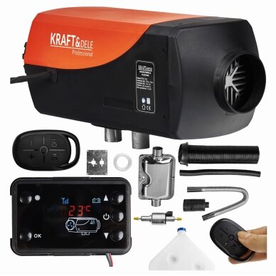 Dyzelinis oro šildytuvas Kraft & Dele  KD11781, 8kW 12V/15V 14