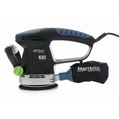 Ekscentrinis šlifuoklis Kraft & Dele KD1678-Z, 125mm, 1200W Ekscentrinis šlifuoklis Kraft & Dele KD1678-Z, 125mm, 1200W