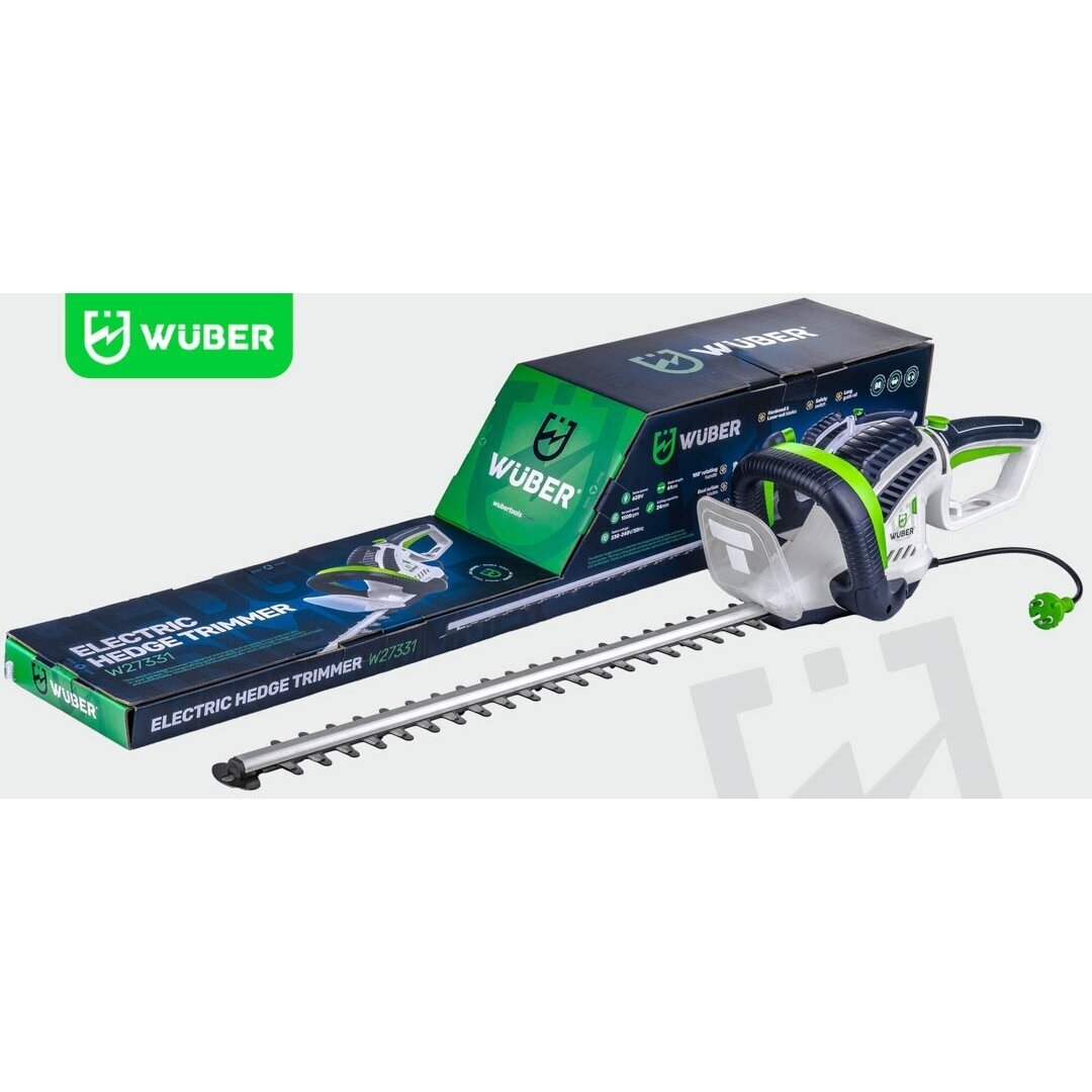 Elektrinės gyvatvorių žirklės Wuber W27331; 620W; 61cm 1 Elektrinės gyvatvorių žirklės Wuber W27331; 620W; 61cm 1