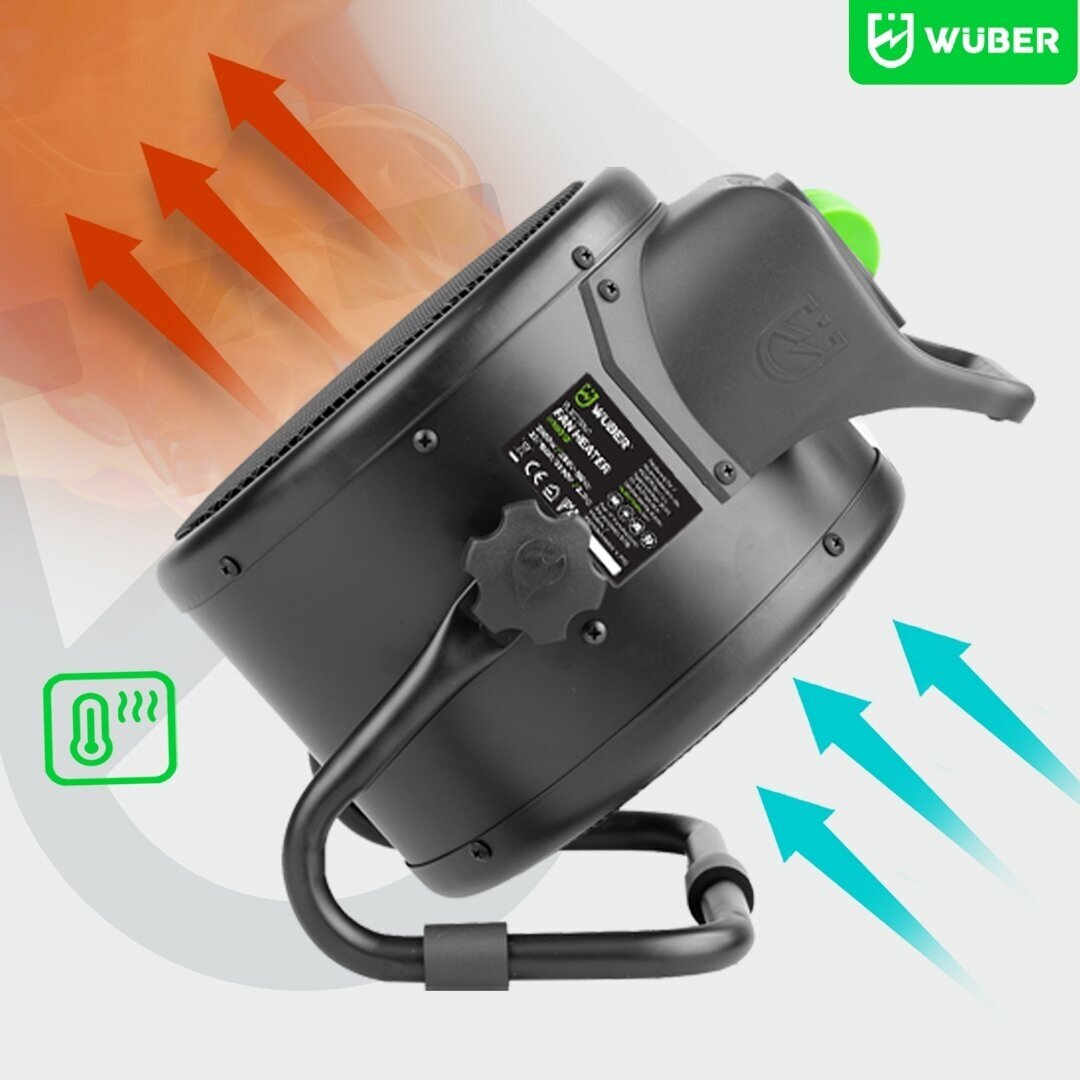 Elektrinis šildytuvas Wuber W16012, 3000 W 8 Elektrinis šildytuvas Wuber W16012, 3000 W 8