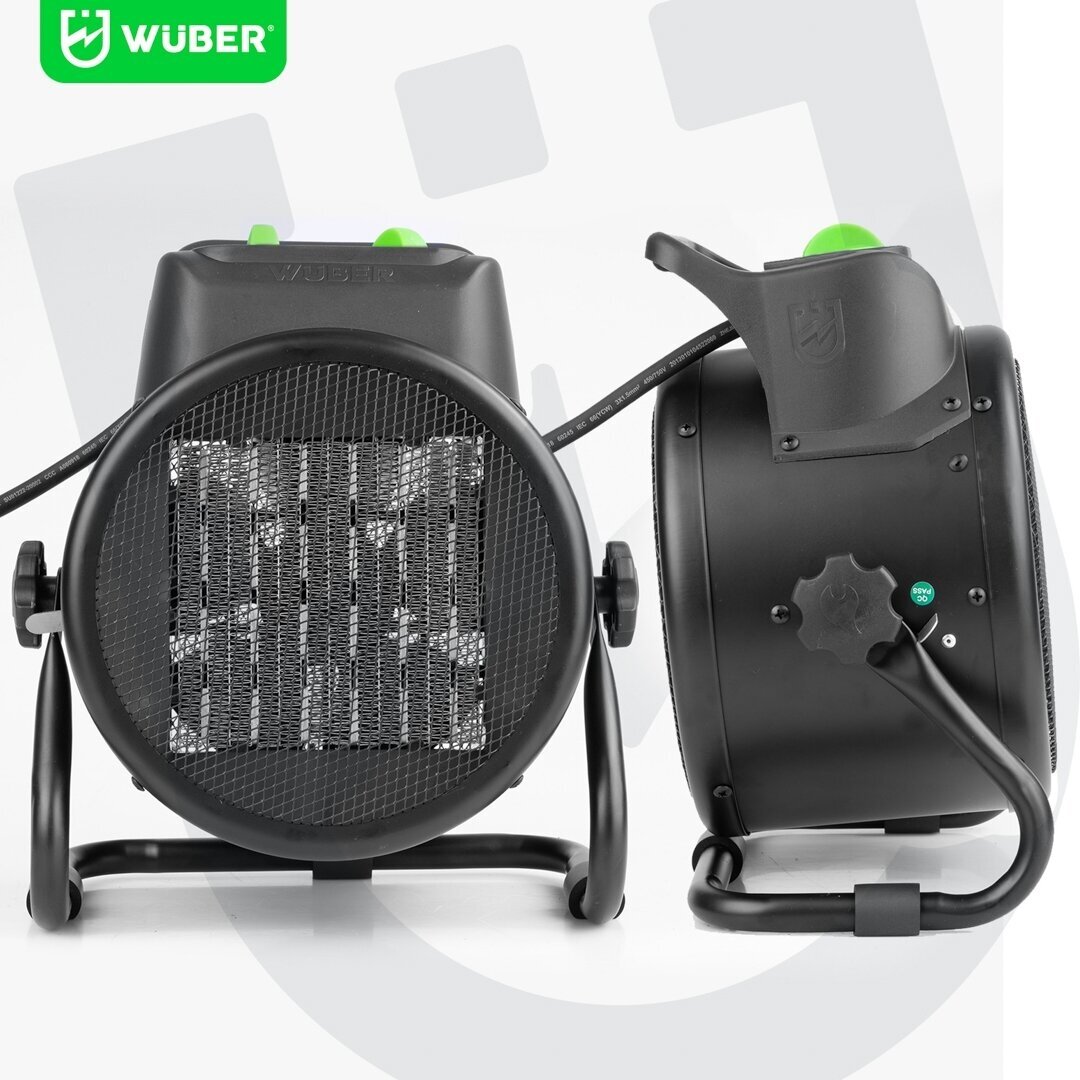 Elektrinis šildytuvas Wuber W16012, 3000 W 13 Elektrinis šildytuvas Wuber W16012, 3000 W 13