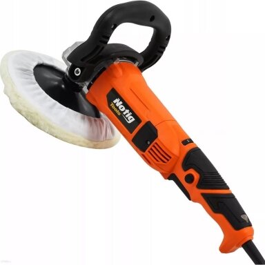 Elektrinis poliruoklis NOTIG TOOLS 2400W 180mm Elektrinis poliruoklis NOTIG TOOLS 2400W 180mm