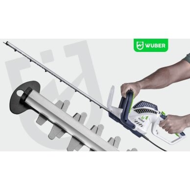 Elektrinės gyvatvorių žirklės Wuber W27331; 620W; 61cm 9