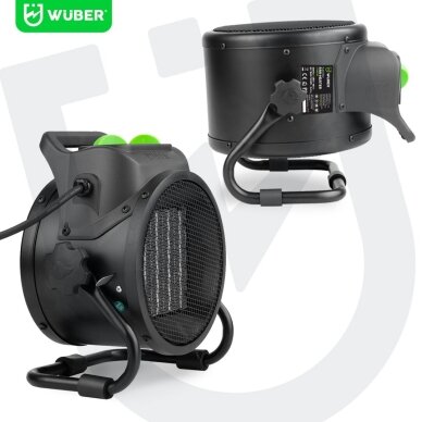 Elektrinis šildytuvas Wuber W16012, 3000 W 1 Elektrinis šildytuvas Wuber W16012, 3000 W 1