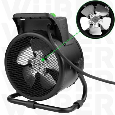 Elektrinis šildytuvas Wuber W16012, 3000 W 9