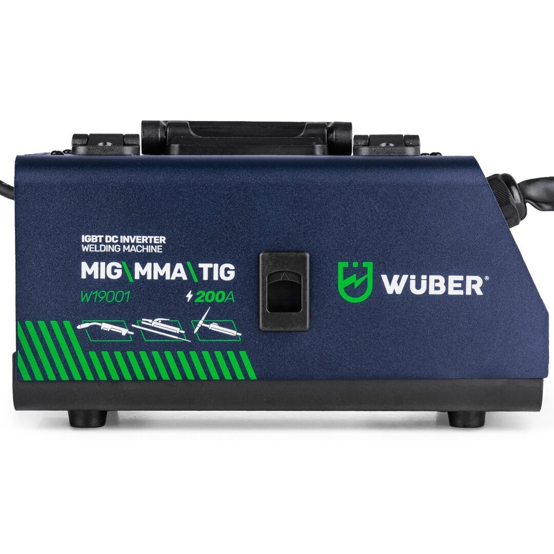 Inverterinis suvirinimo pusautomatis Wuber MIG FLUX MMA TIG 13 Inverterinis suvirinimo pusautomatis Wuber MIG FLUX MMA TIG 13