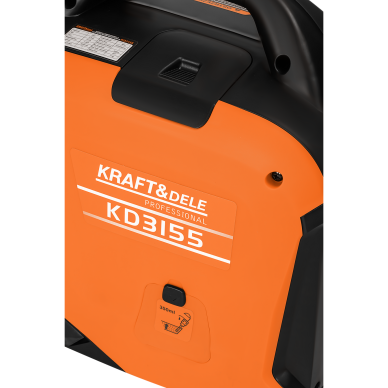 Inverterinis elektros generatorius Kraft&Dele KD3155, 2,6 kW 7