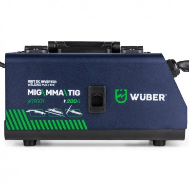 Inverterinis suvirinimo pusautomatis Wuber MIG FLUX MMA TIG 13 Inverterinis suvirinimo pusautomatis Wuber MIG FLUX MMA TIG 13