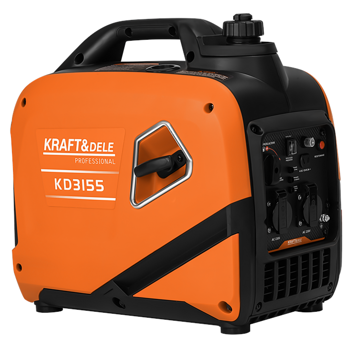 Inverterinis elektros generatorius Kraft&Dele KD3155, 2,6 kW Inverterinis elektros generatorius Kraft&Dele KD3155, 2,6 kW
