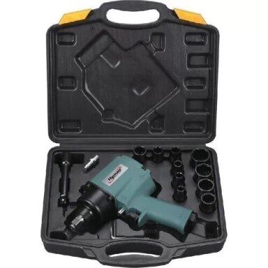 Pneumatinio veržliasukio Hymair 1/2" su galvutėmis rink. 15vnt.