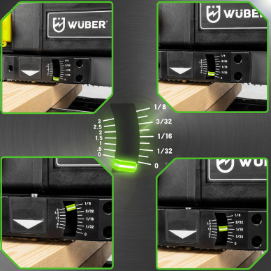 Reismusinės obliavimo staklės Wuber W94201, 1500W, 330mm 14