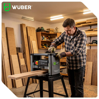 Reismusinės obliavimo staklės Wuber W94201, 1500W, 330mm 7