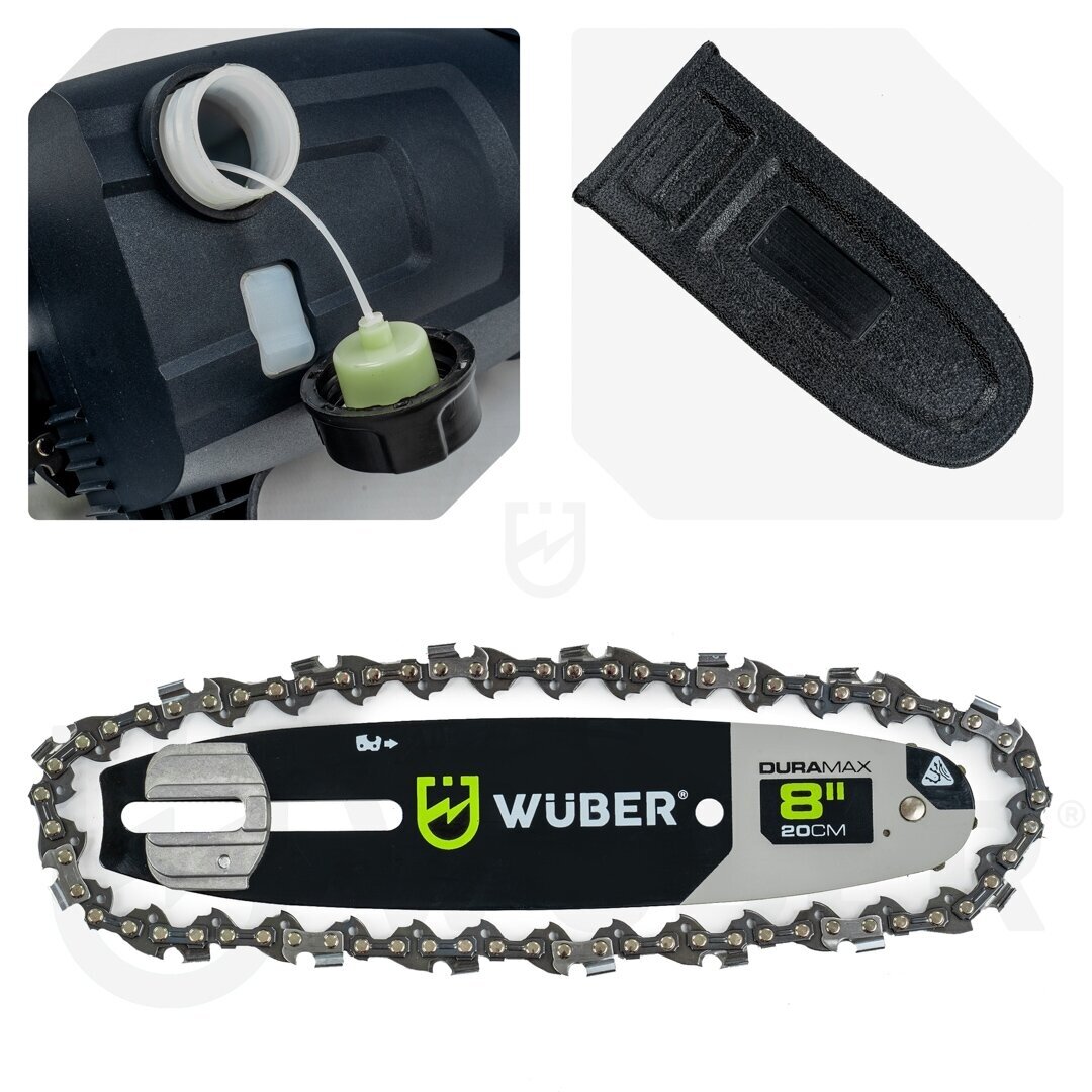 Šakų genėtuvas/aukštapjovė Wuber 750W 12